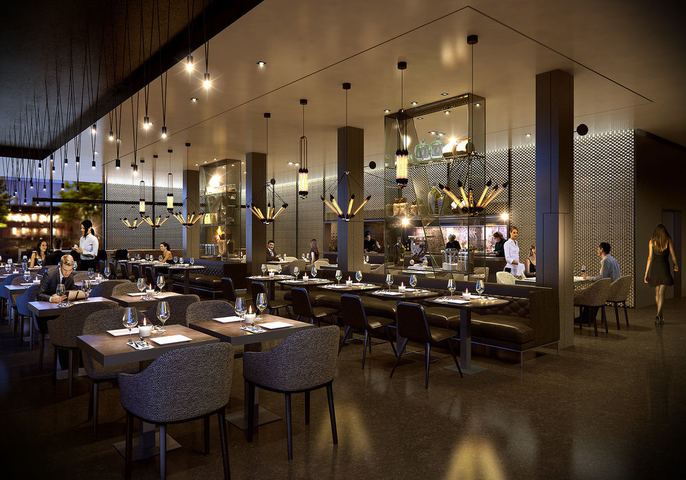 Hotel Park Plaza London Waterloo Esterno foto 3D rendering of the interior of the restaurant