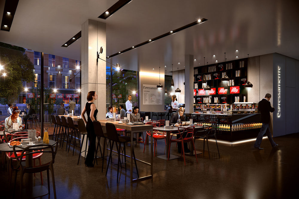 Hotel Park Plaza London Waterloo Esterno foto 3D rendering of the interior of the new building